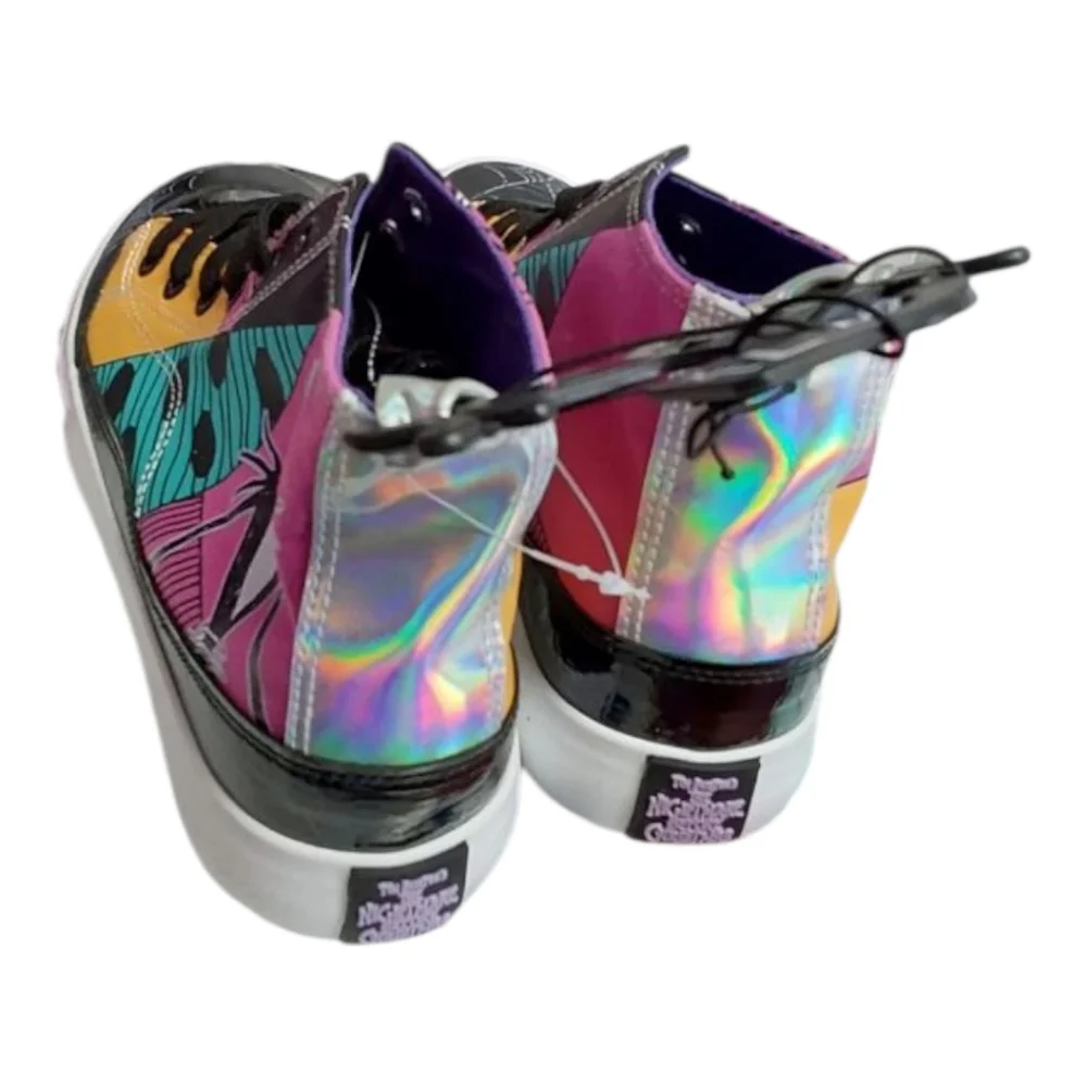 The Nightmare Before Christmas High Top Black Pink Women's Disney Sneakers SZ 9